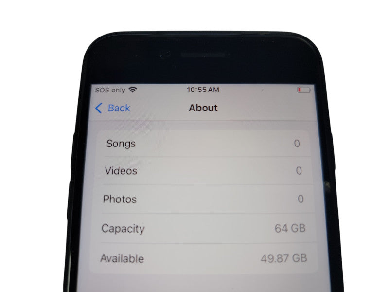 Apple iPhone SE 3 - 64GB - Black [A2595] (