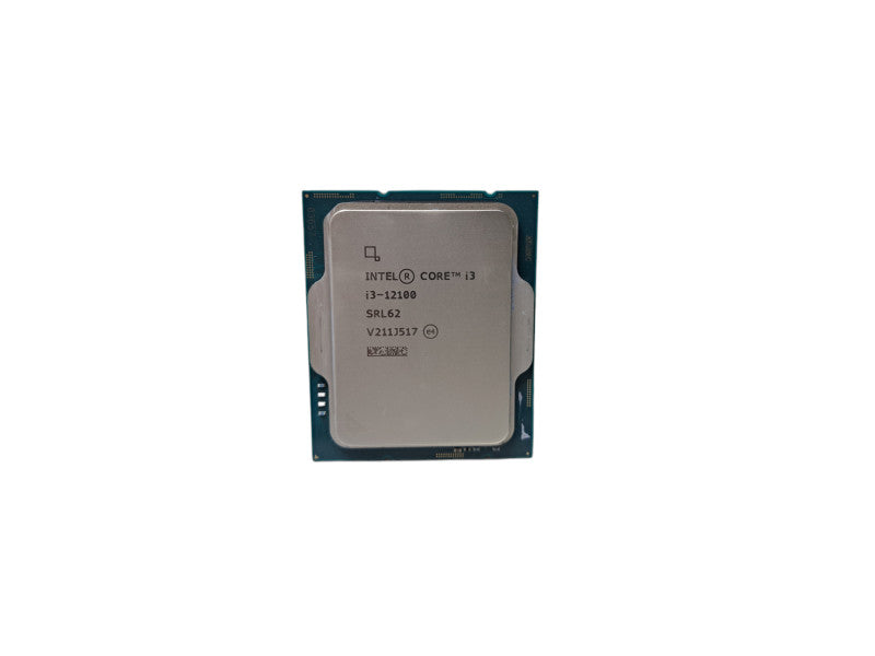 Intel Core i3-12100 12th Gen Quad Core Desktop CPU 3.3GHz LGA1700 12MB SRL62