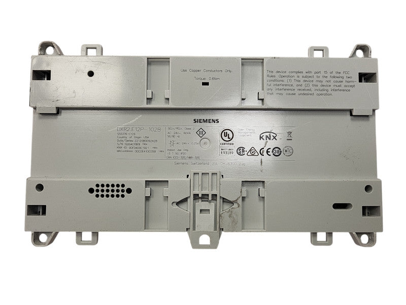 Siemens 24V 0.25A Room Automation Station DXR2.E12P-102B READ $