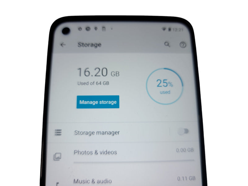 Motorola Moto G Power - 64GB - Black [XT2165-5] (