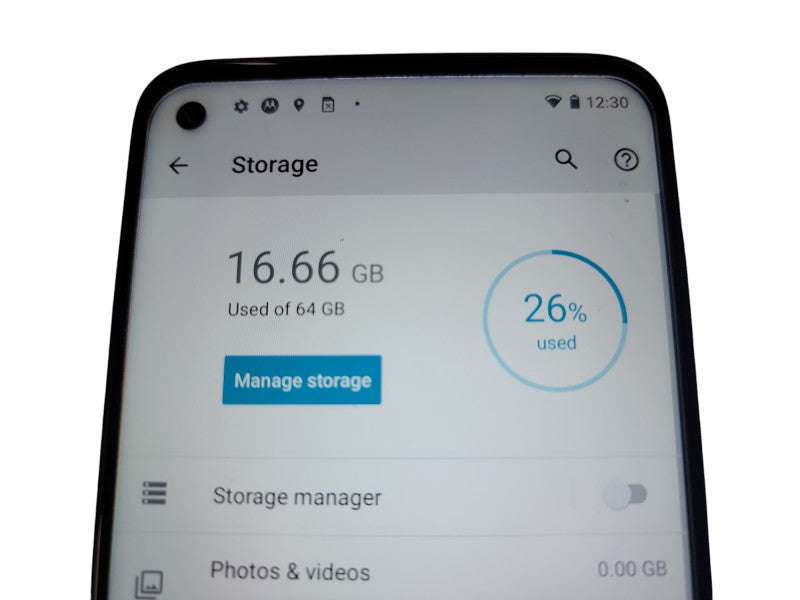 Motorola Moto G Power - 64GB - Black [XT2165-5] (