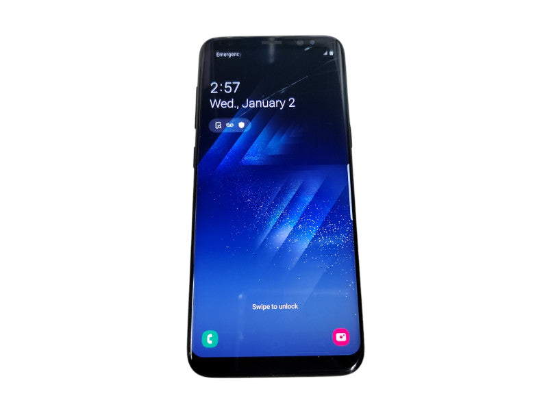 Samsung Galaxy S8 - 64GB - Black [SM-G950W | Read] (