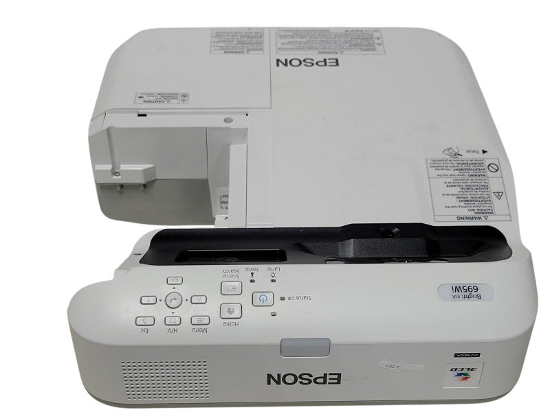 Epson Brightlink 695Wi 3LCD Short-throw Projector 1250Hours, No Remote _