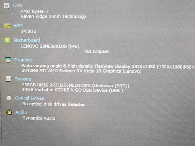 Lenovo ThinkPad E495| Ryzen 7 3700U| 16GB DDR4| 256GB SSD  β BudLap