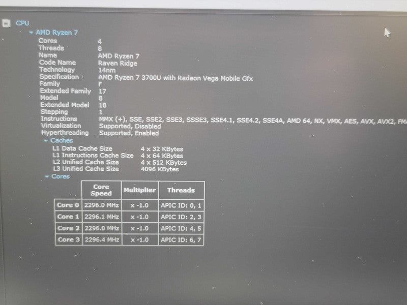 Lenovo ThinkPad E495| Ryzen 7 3700U| 16GB DDR4| 256GB SSD  β BudLap