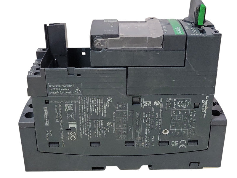 SCHNEIDER ELECTRIC LUCA18FU STANDARD CONTROL UNIT, READ _