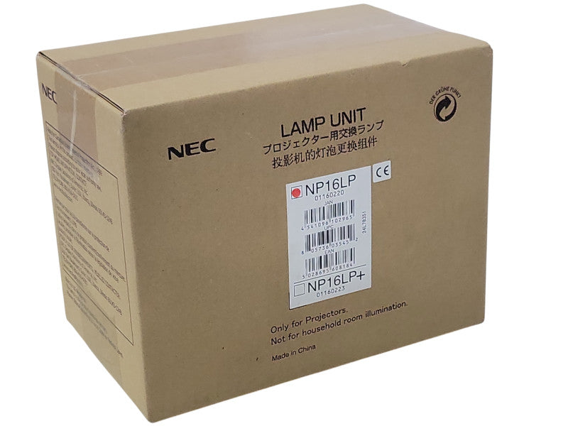 GENUINE NEW SEALED NEC NP16LP PROJECTOR LAMP BULB UNIT _
