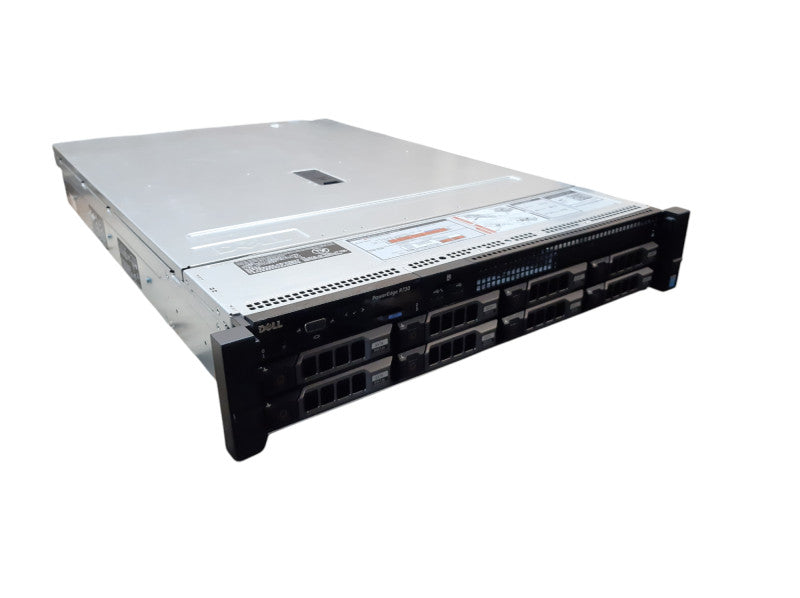 Dell R730, 2x Xeon E5-2630 v3 @2.4GHz, 16GB DDR4, 2x PSU, RAID H730m, No HDD,