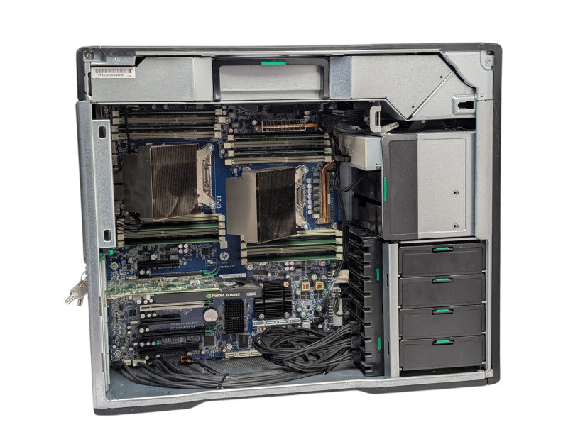 HP Z820 with Dual Intel Xeon E5-2660 v2 32GB RAM 256GB SSD Quadro K2200 4GB  -