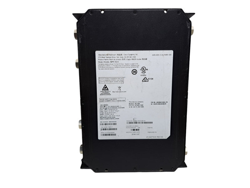 Cisco IR829B-LTE-EA-AK9 V01 | Industrial Multimode Integrated Services Router