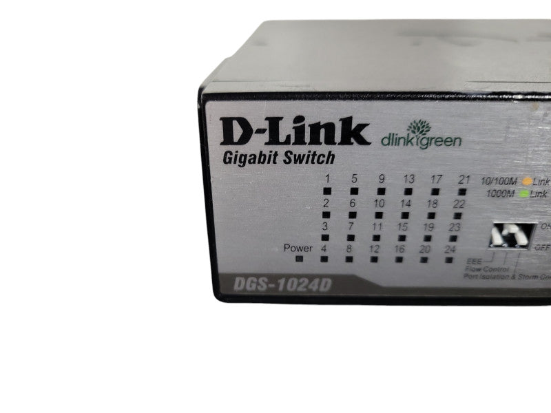 D-Link DGS-1024D 24 Port 10/100/1000 Gigabit Ethernet Switch  !