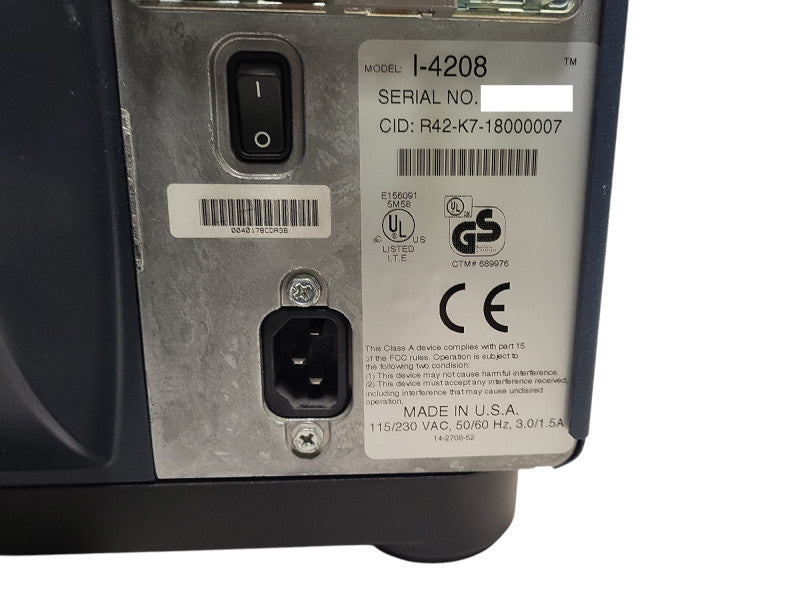 Datamax DMX-I-4208 Thermal Transfer Label Printer $
