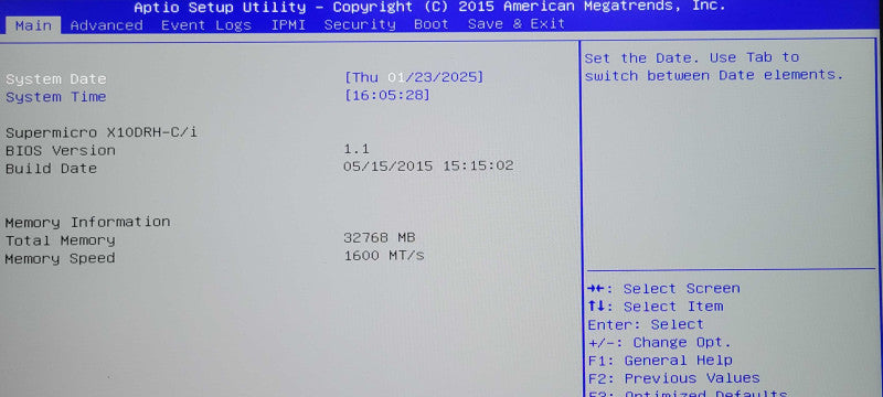 SuperMicro X10DRH-C/i 1x Xeon E5-2609v3 1.9GHz, 32GB, LSI 3108 MR, 2x PSU SEE _