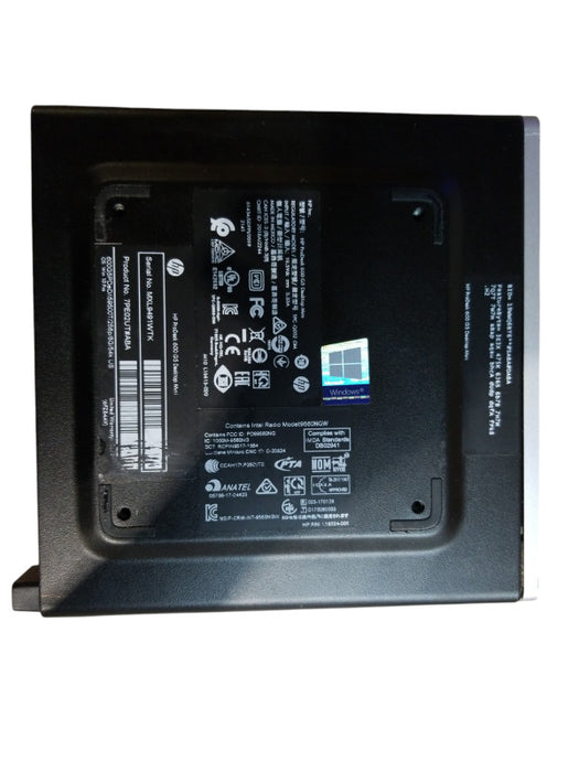 HP ProDesk 600 G5 USFF | Intel i5-9500T @2.20GHz | 8GB RAM - No HDD\t Q