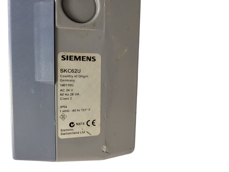 Siemens SKC 62 SKC62 actuator READ $
