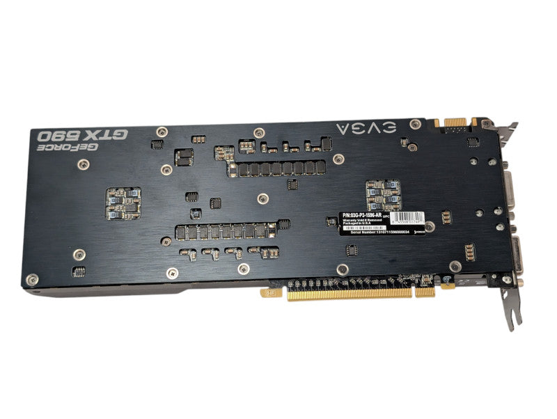 EVGA NVIDIA CLASSIFIED GeForce GTX 590 GPU 3GB GDDR5 03G-P3-1596-AR Q-