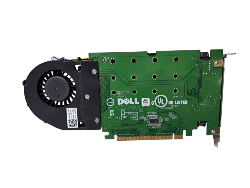 Dell DPWC400 Quad M.2 PCIe Solid State Drive Adapter Card | P/N:080G5N