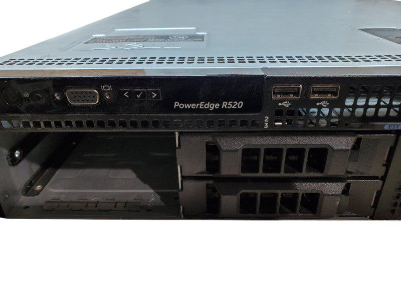 Dell PowerEdge R520 | 2x Xeon E5-2450 0 | 16GB DDR3 | No HDD | H710 Mini