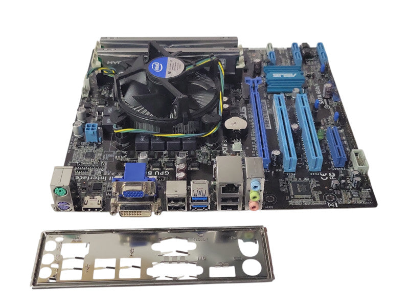 ASUS P8B75-M/CSM Motherboard w/ Core i3-3220 3.30GHz, 8GB RAM, I/O Shield _
