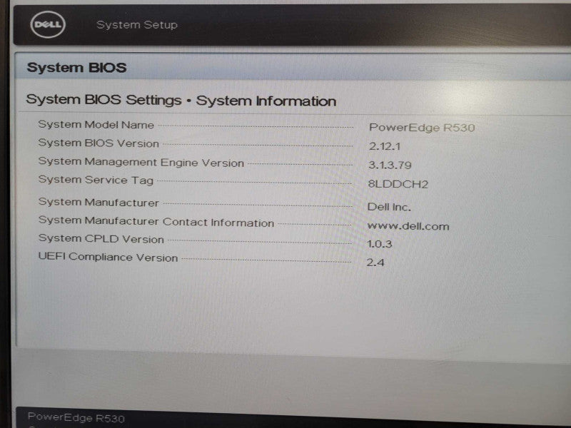 Dell PowerEdge R530 | 2x Xeon E5-2630 v3 | 32GB DDR4 | No HDD | H730 Mini !
