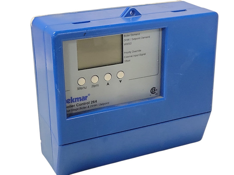 Tekmar boiler control 264 Four Stage Boiler and DHW / Setpoint, READ _