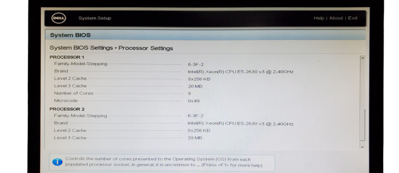 Dell PowerEdge R630 | 2x Xeon E5-2630 v3 | 16GB DDR4 | No HDD | H730 mini
