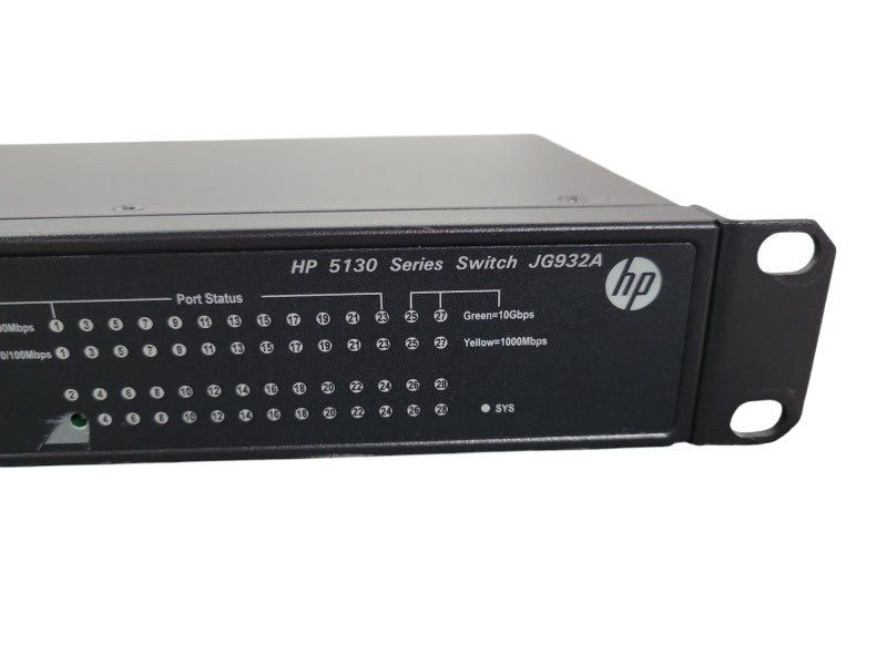 HP JG932A 5130-24G-4SFP+ EI 24-port Gigabit 4-port SFP+ Network Switch  !