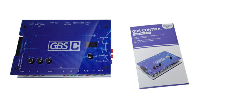 GBS-Control Video Scaler  for Retro Gaming