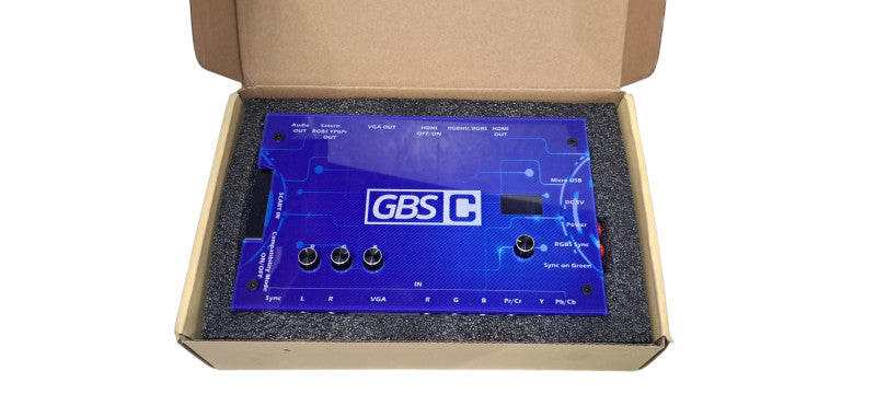 GBS-Control Video Scaler  for Retro Gaming