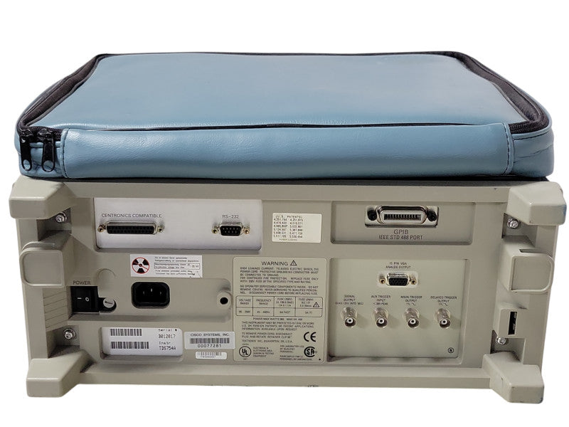 Tektronix TDS 754A Color four channel digitizing oscilloscope, READ _