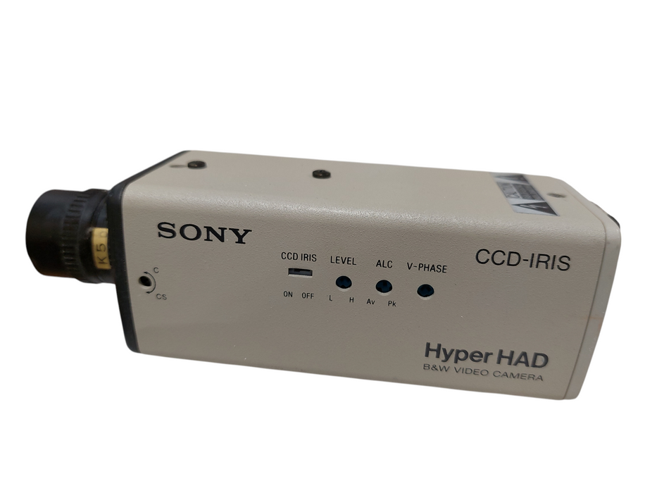 Sony CCD-IRIS Hyper HAD B&W Video Camera Model: SPT-M104A =