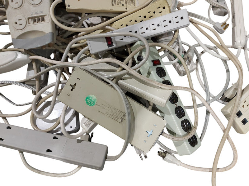 Power Cords/ Extension / Power outlets- Assorted Brands- Gross Weight 20KG