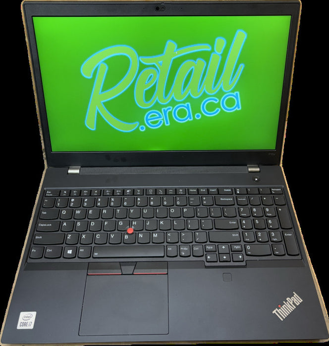 Lenovo ThinkPad P15v i7-10750H@2.6GHz QUADRO P620 4GB GPU 16GB  256SSD READ!  Lap200