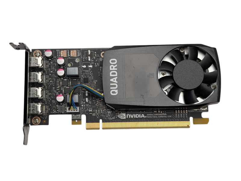 NVIDIA Quadro P1000 4GB Low Profile Graphics Card  -