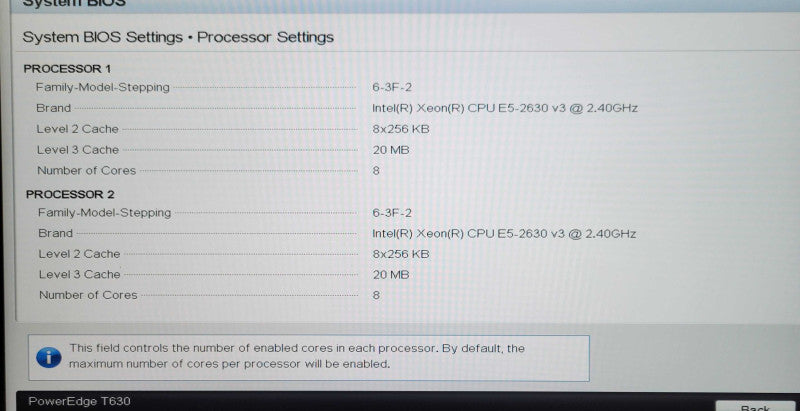 Dell PE T630 2x Xeon E5-2630 v3 2.4GHz 8C, 32GB DDR4, H730, 8x 3.5" 2x PSU _