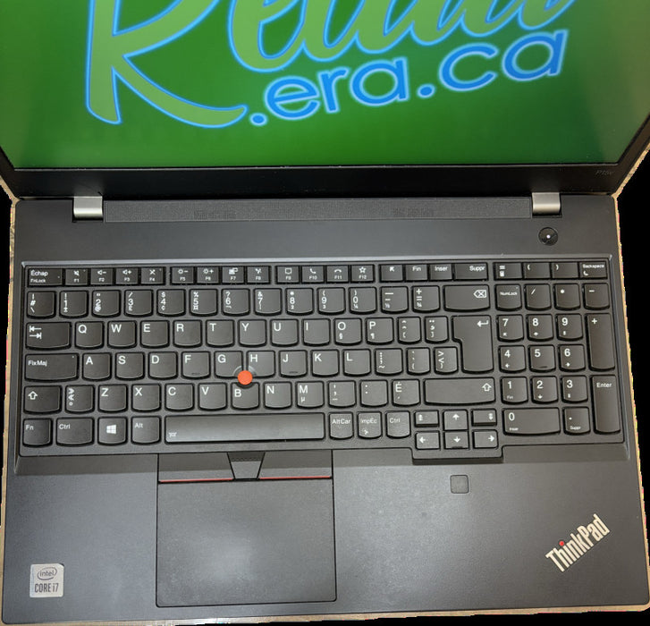 Lenovo ThinkPad P15v i7-10750H QUADRO P620 16GB 256SSD FRENCH KEYBOARD READ!  Lap200