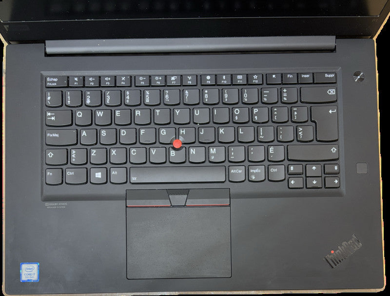 Lenovo ThinkPad P1 i7-9750H QUADRO T1000 16GB RAM 256GB SSD FRENCH KEYBOARD  Lap200