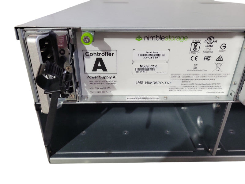 Nimble Storage  C5K XFA 5000 Only Chassis No controllers  !
