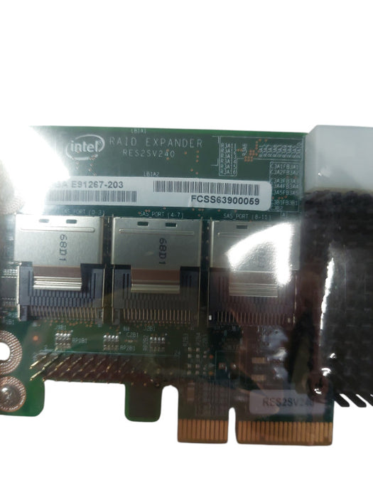Intel Raid Expander RES2SV240 PBA E91267-203 SAS SATA 6GB  24 Port =