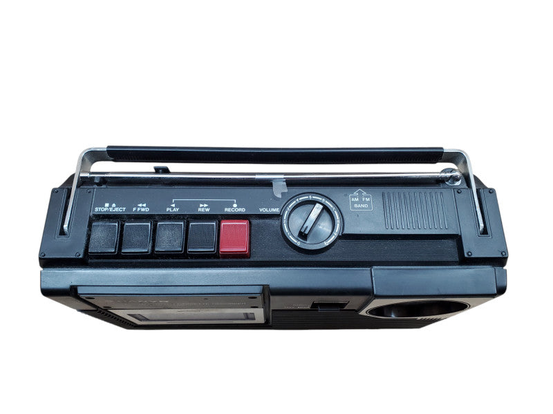Sanyo AM FM 2Band Radio Cassette Recorder | M2402-3 | *READ*