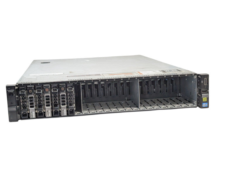 DELL PowerEdge R720xd 2x Intel Xeon E5-2640 0 64GB RAM H710 mini RAID  -