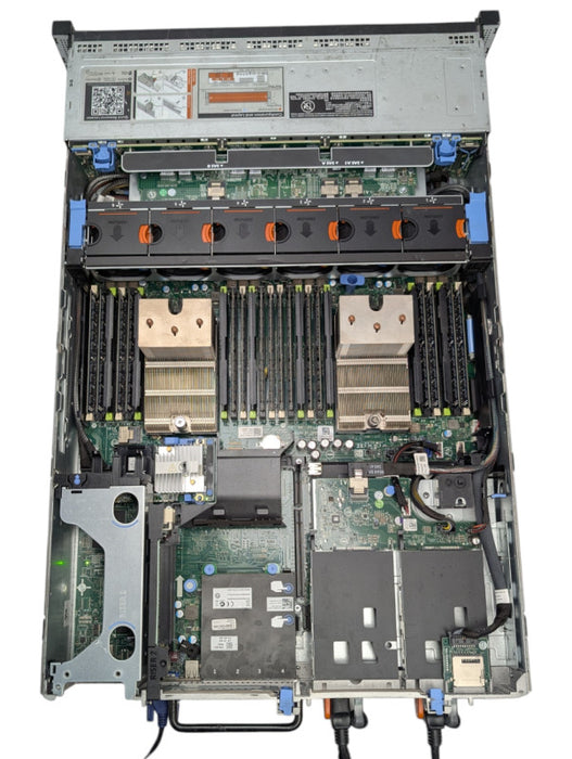 DELL PowerEdge R720xd 2x Intel Xeon E5-2640 0 64GB RAM H710 mini RAID  -