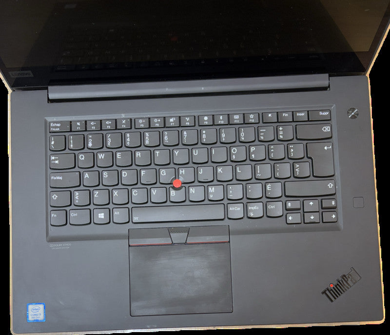 Lenovo ThinkPad P1 4K TOUCH i7-9750H QUADRO T1000 16GB 256SSD FRENCH KEYBOARD  Lap200