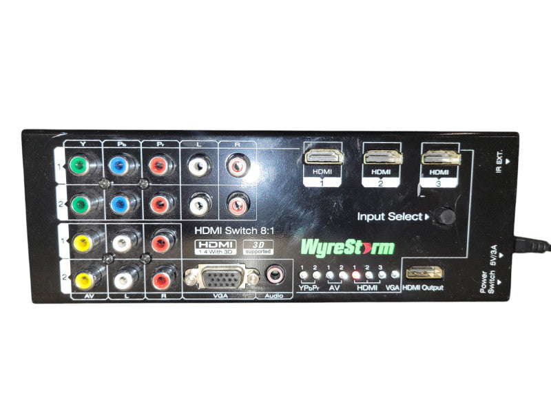 WyreStorm SW-0801, 8 Input 1 Output Multiformat auf HDMI-Converter -