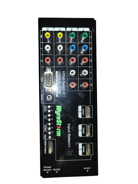 WyreStorm SW-0801, 8 Input 1 Output Multiformat auf HDMI-Converter -