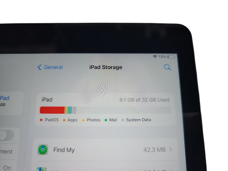 Apple iPad 5th Gen - 32GB - Space Gray [A1823 | Wifi + Cellular] (