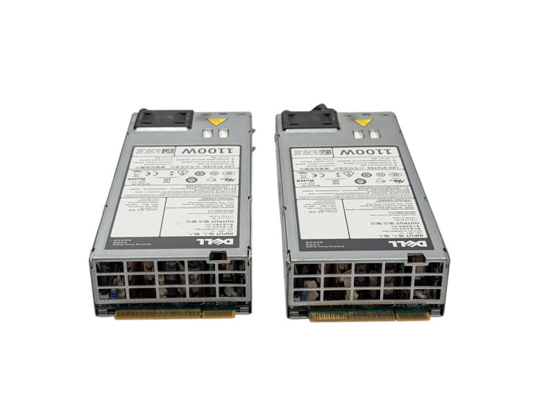 2x DELL PowerEdge 1100W DC to DC Power Supply E1100D-S0 N-0Y1MGX -