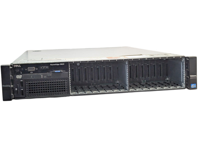 DELL PowerEdge R820 4x Intel Xeon E5-4650L 0 256GB RAM H710P RAID  -