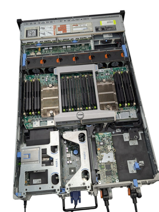 DELL PowerEdge R820 4x Intel Xeon E5-4650L 0 256GB RAM H710P RAID  -