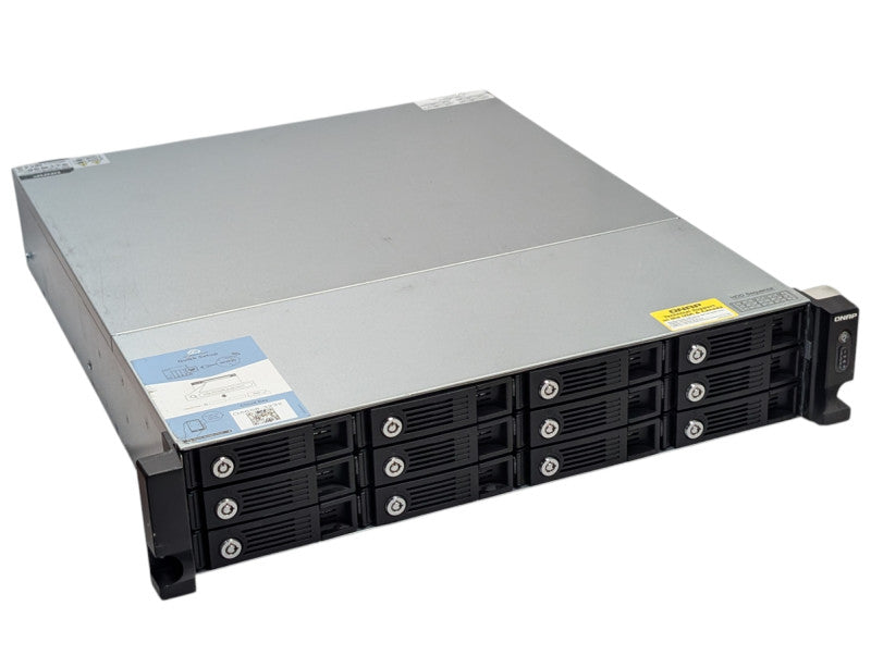 QNAP TVS-1271U-RP 12 Bay High Performance NAS with 3x 4TB HDDs -